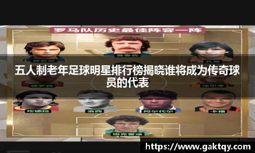 五人制老年足球明星排行榜揭晓谁将成为传奇球员的代表